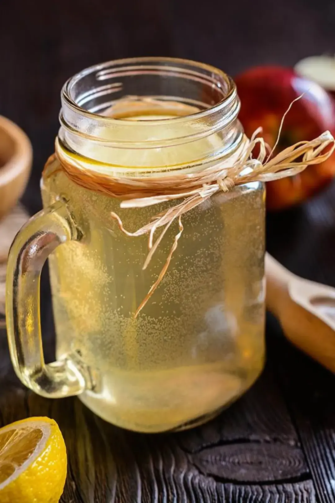 Plain Apple Cider Vinegar and Water