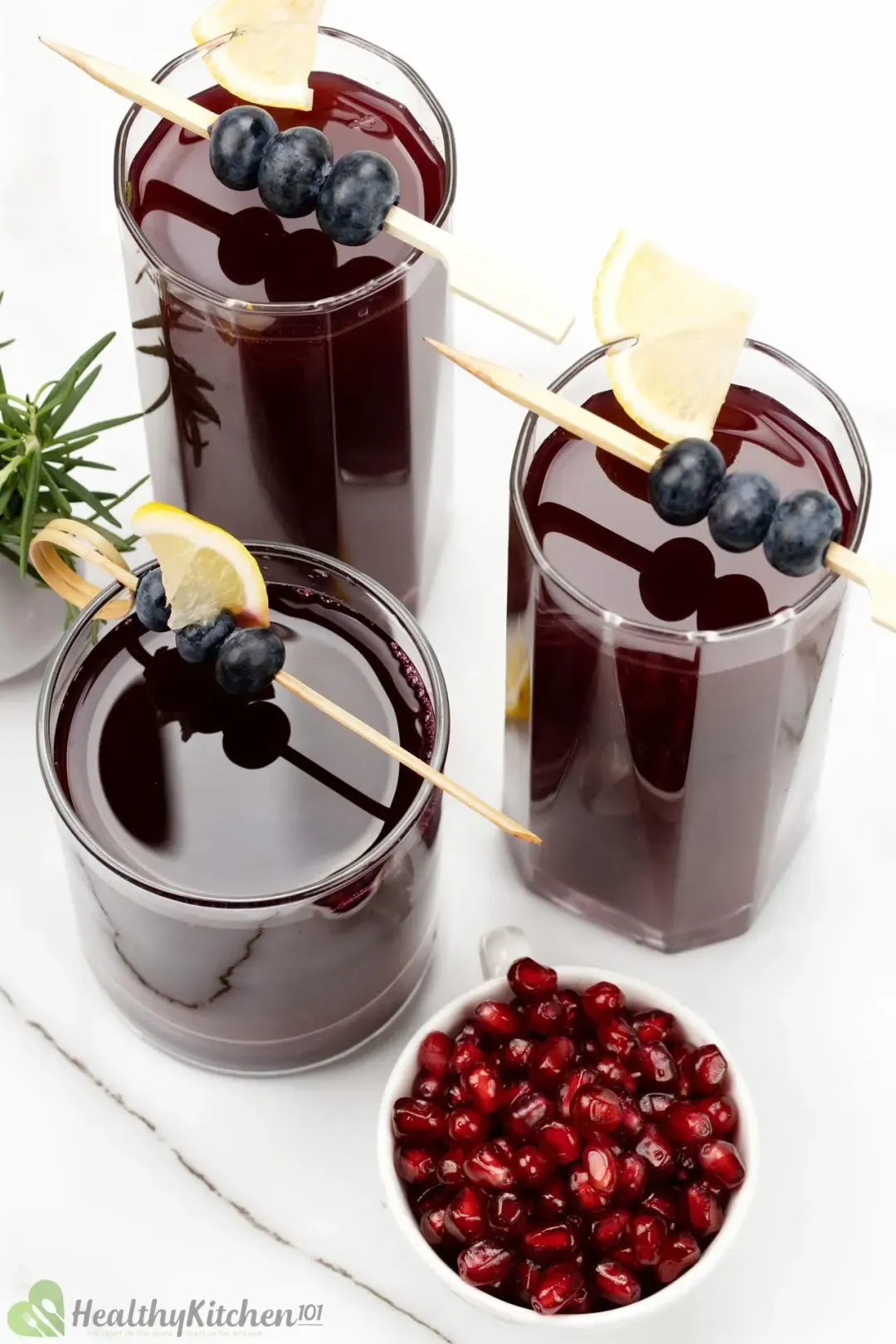 Pomegranate Blueberry Juice