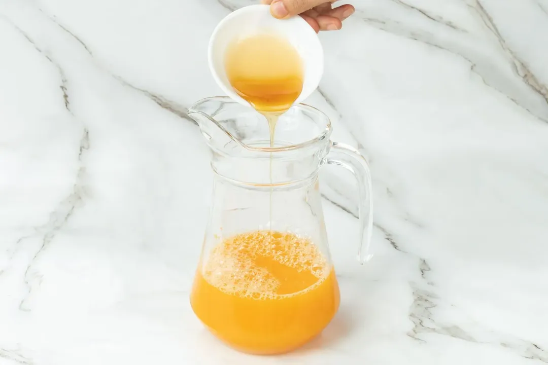 Step 1 how to make orange juice