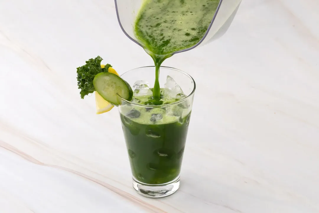 step 2 how to make kale juice