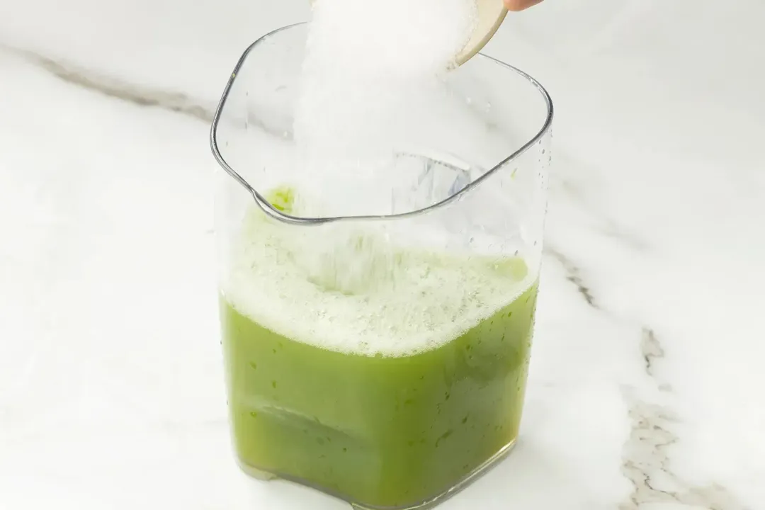 step 2 how to make pineapple celery juice