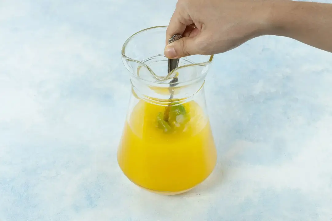 step 2 how to make pineapple lemonade