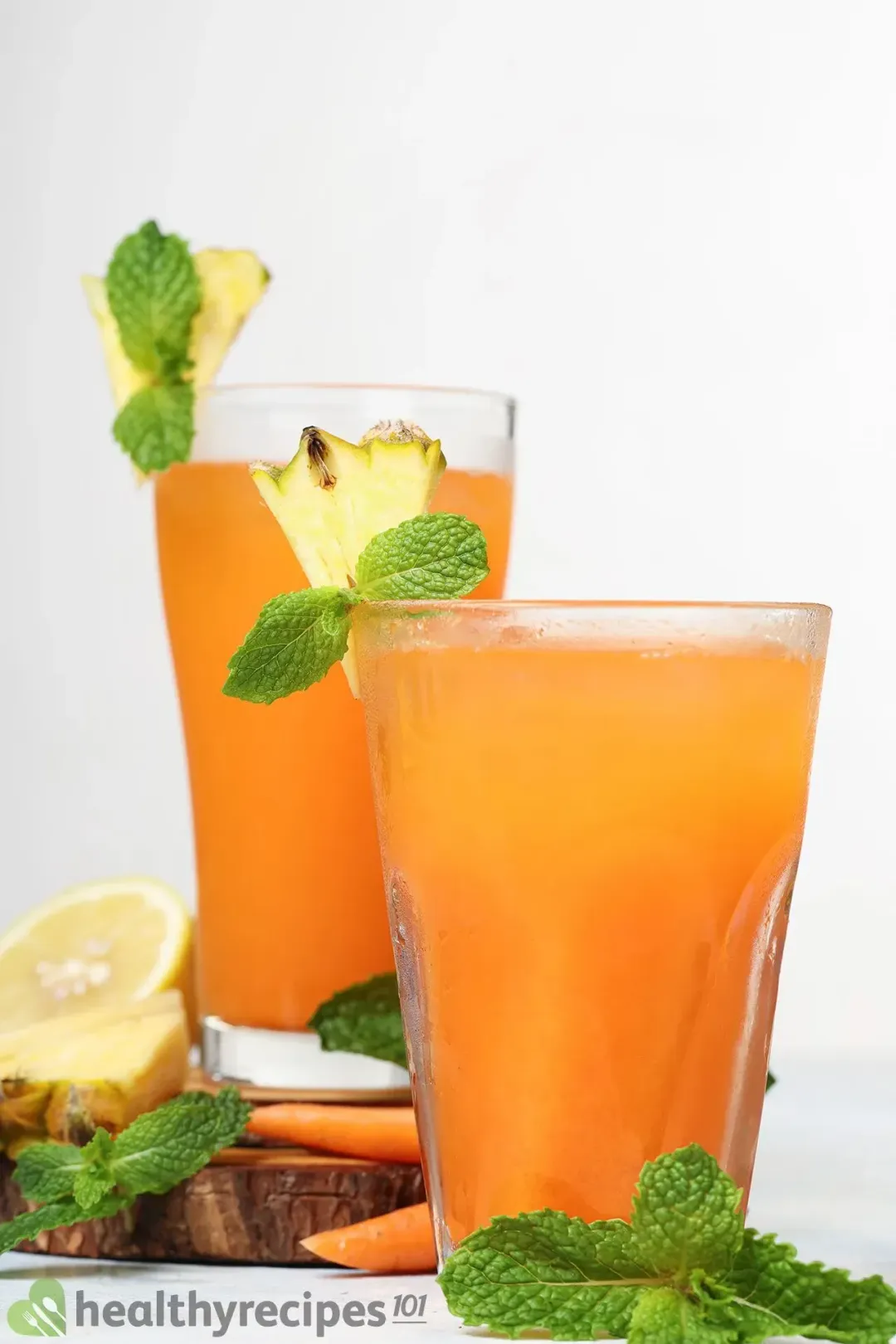Storage and Freezing the Leftover Pineapple Carrot Juice