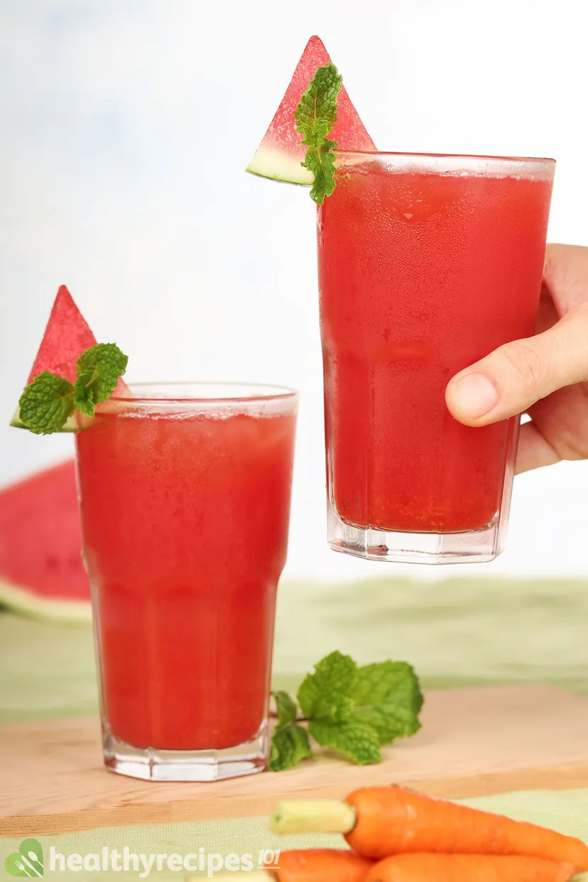 Watermelon Carrot Juice Recipe A Sweet and Refreshing Summer Drink