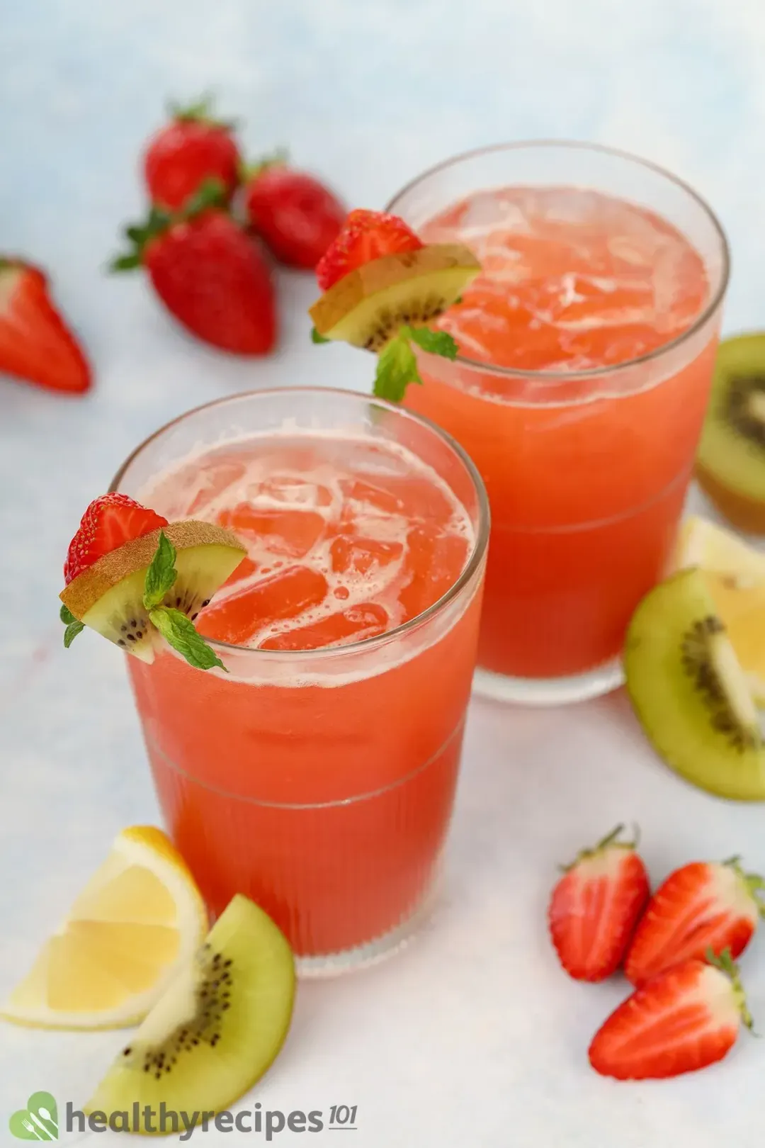 Strawberry Kiwi Juice Recipe