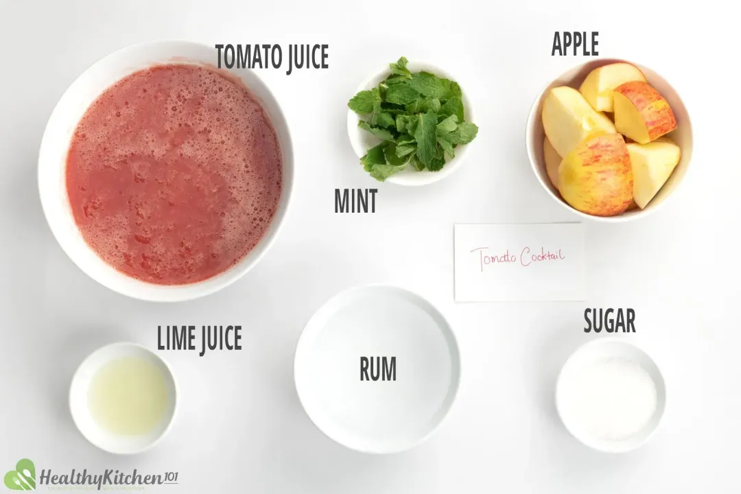 Tomato Cocktail Ingredients