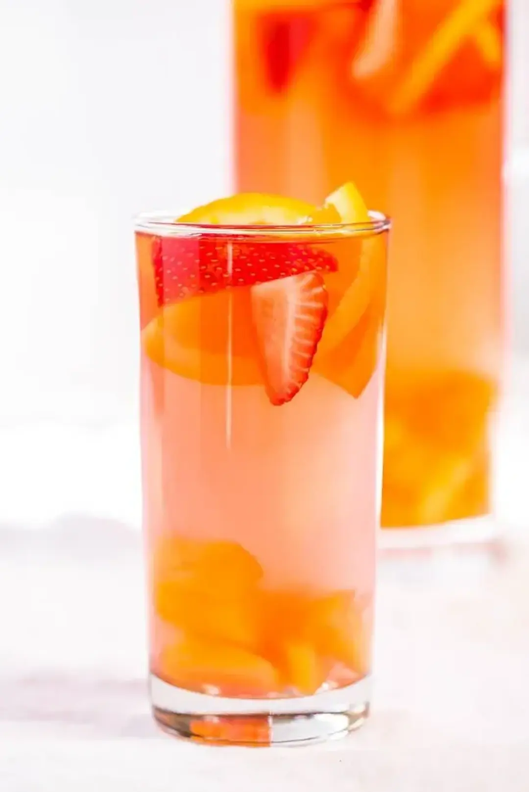 Tropical Strawberry Lemonade Party Punch