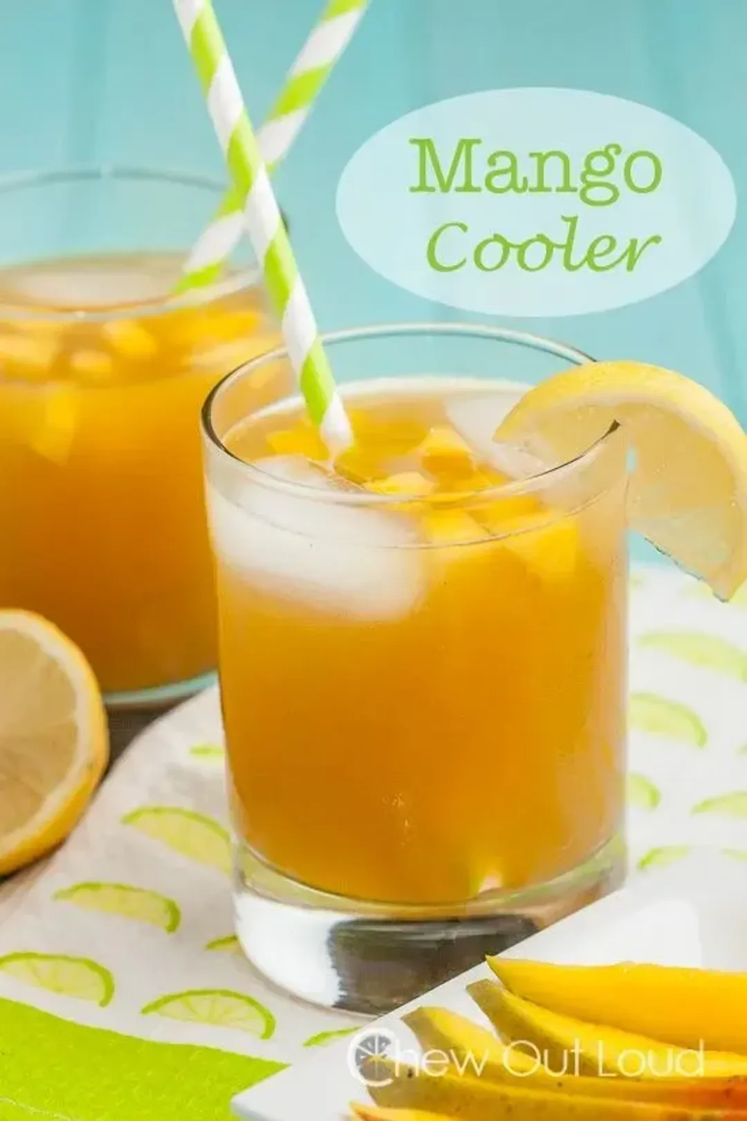 vodka and mango juice cocktail