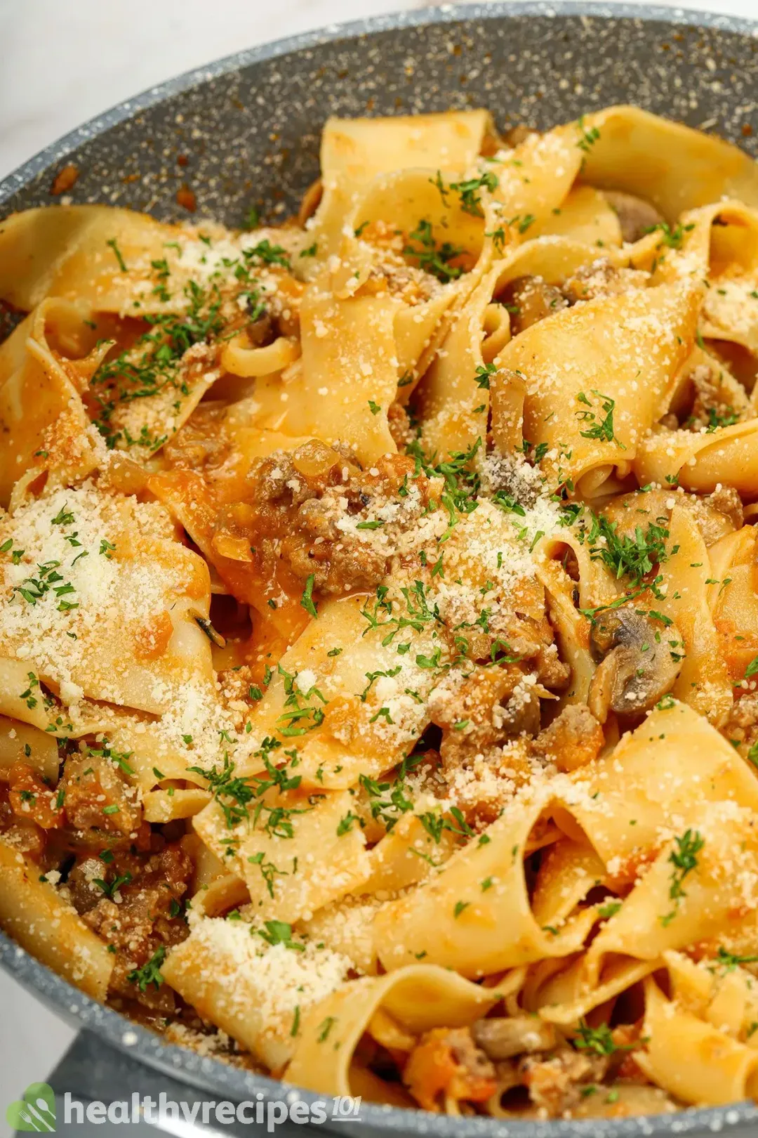 Creamy Tomato Pappardelle Pasta Recipe