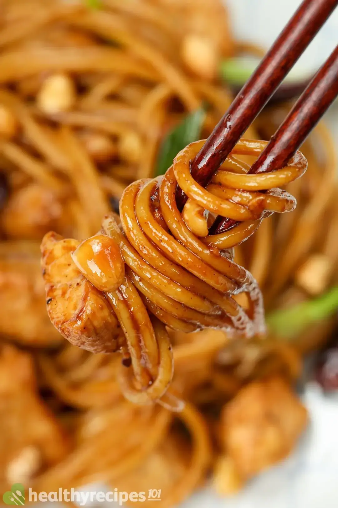 Homemade kung pao spaghetti recipe