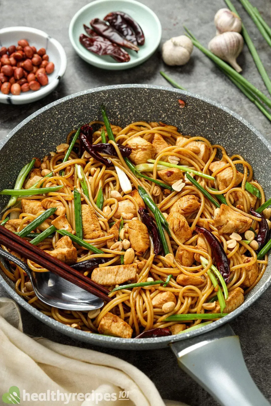 Kung Pao Spaghetti Recipe