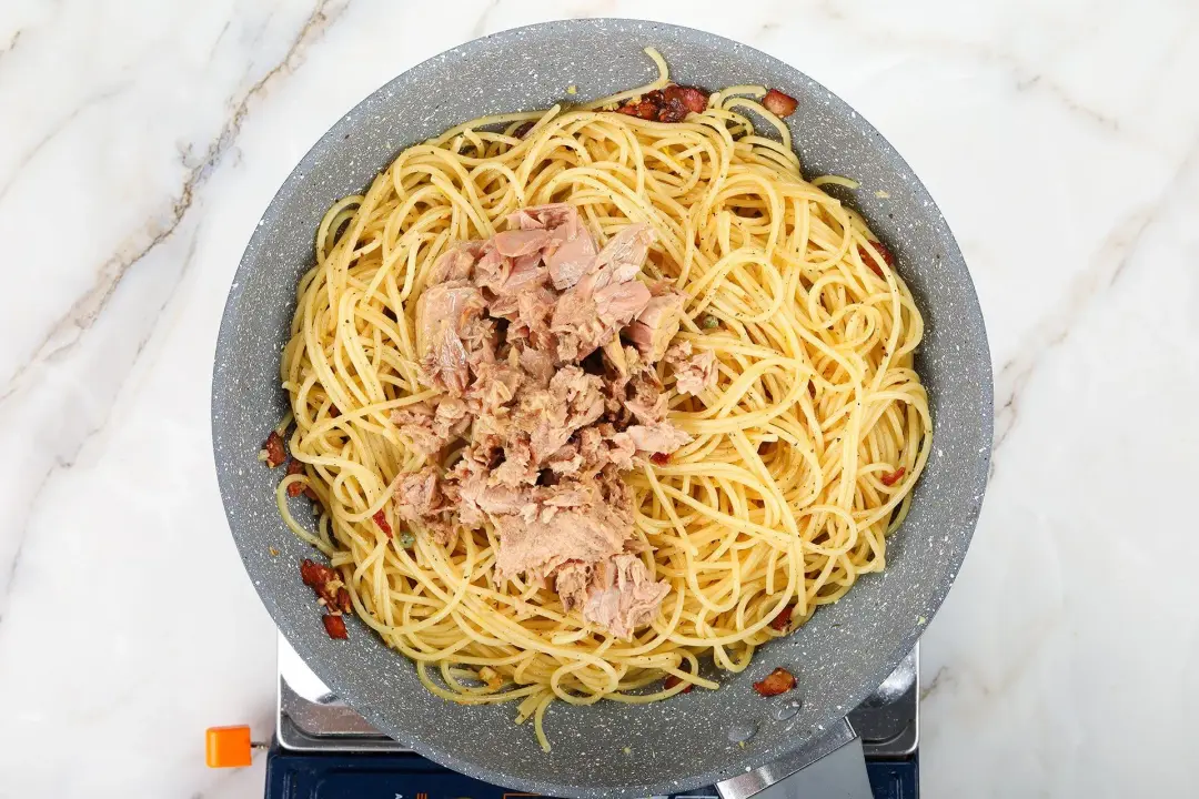 step 4 How to Make Tuna Spaghetti
