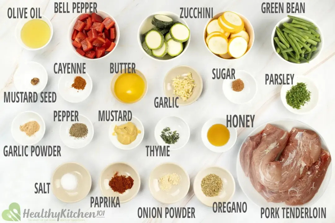 Air Fryer Pork Tenderloin Recipe Ingredients
