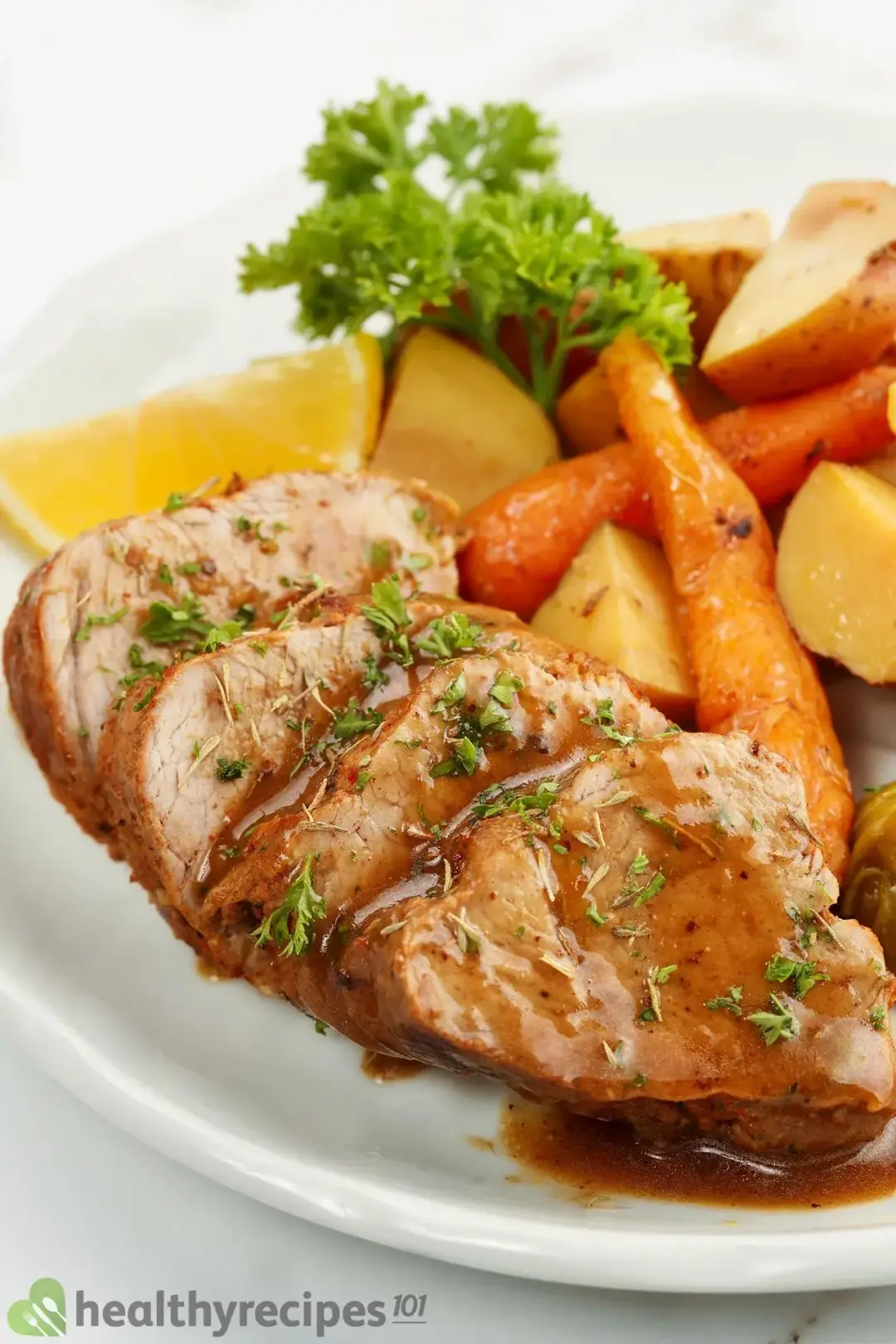 homemade pork tenderloin in an instant pot