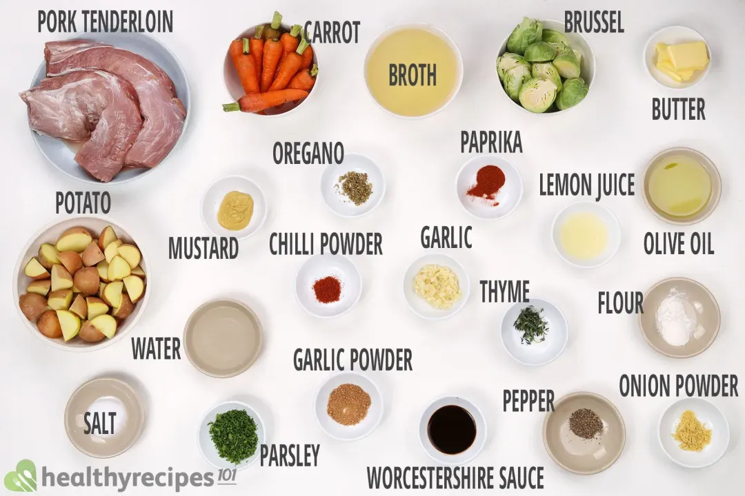 ingredients for instant pot pork tenderloin