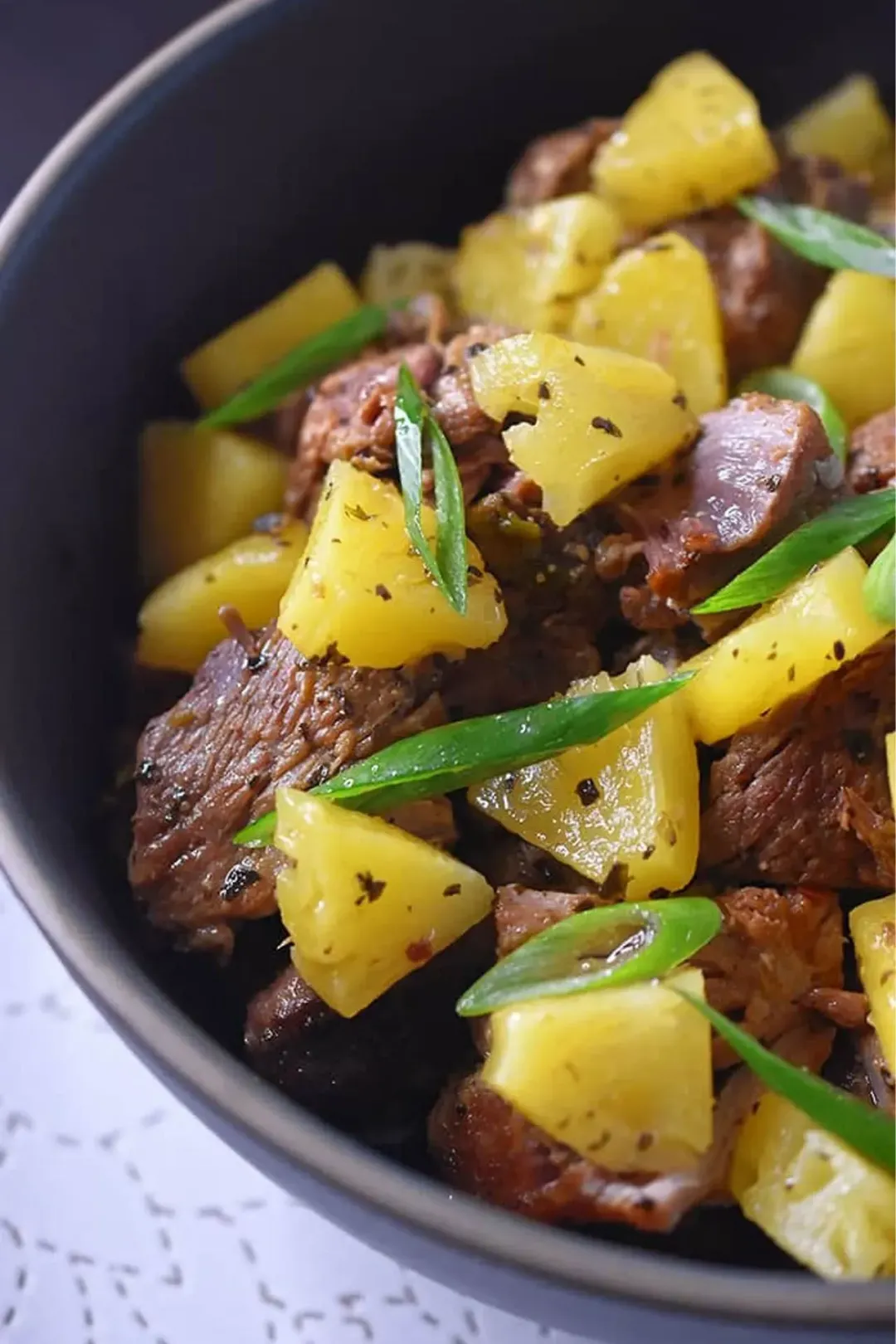 Instant Pot Spicy Pineapple Pork