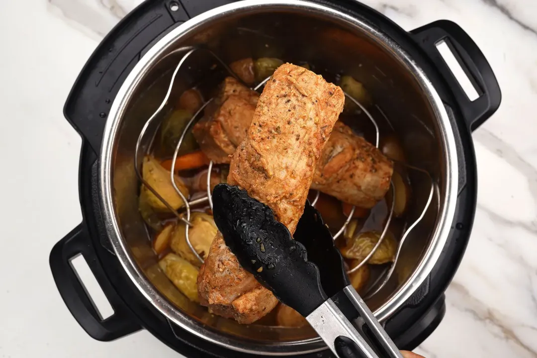 step 5 how to cook pork tenderloin in an instant pot