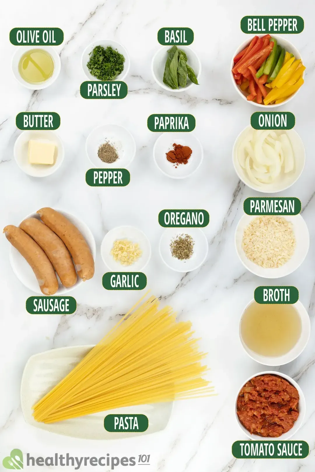 Types of Peppers and Sausage to Use