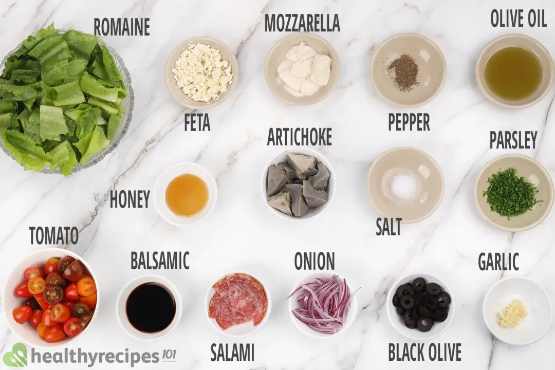 antipasto salad ingredients