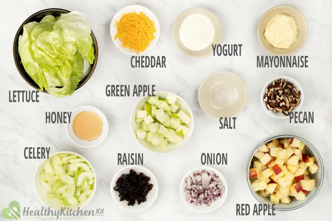 Apple Salad Recipe Ingredients