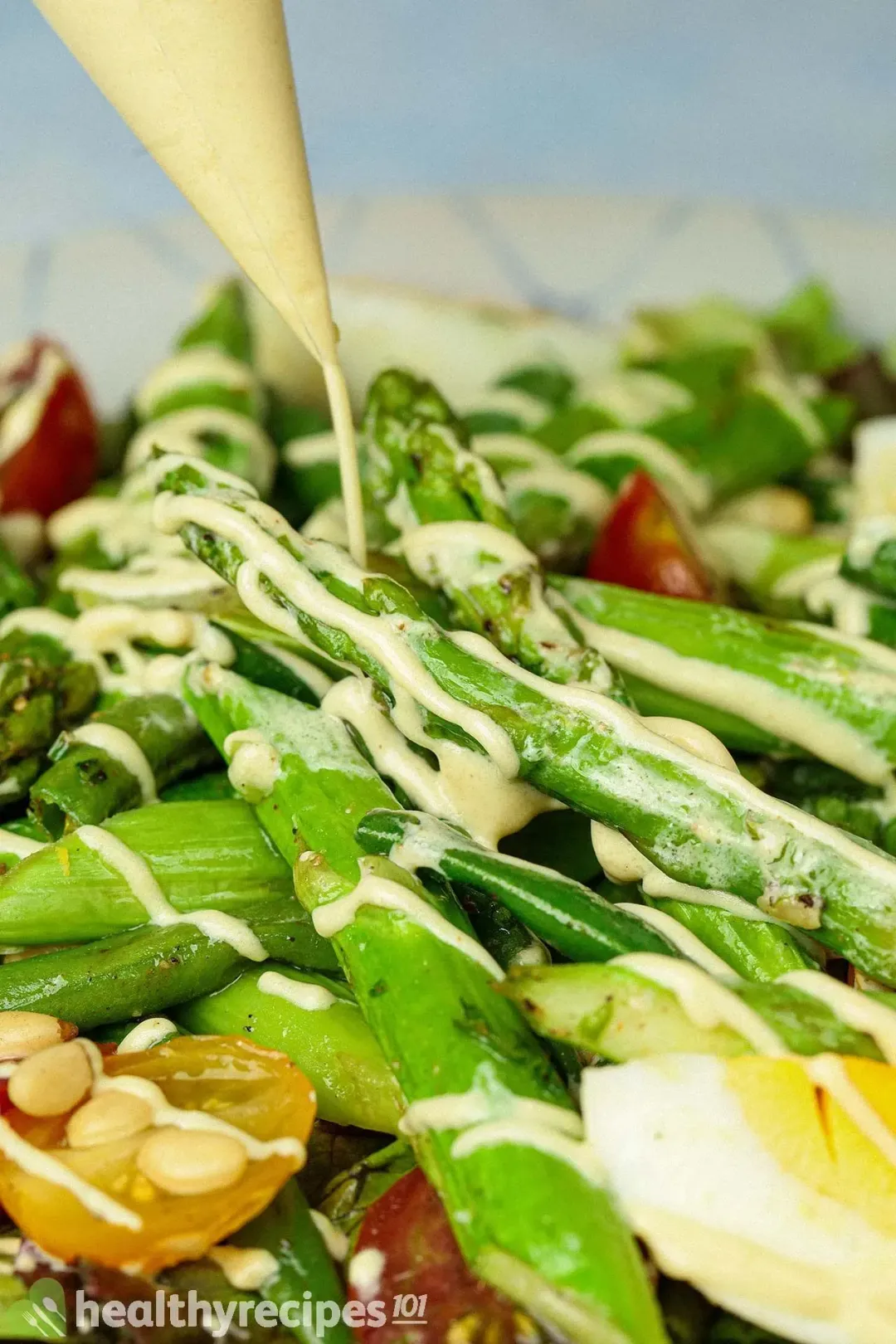 dressing for Asparagus Salad