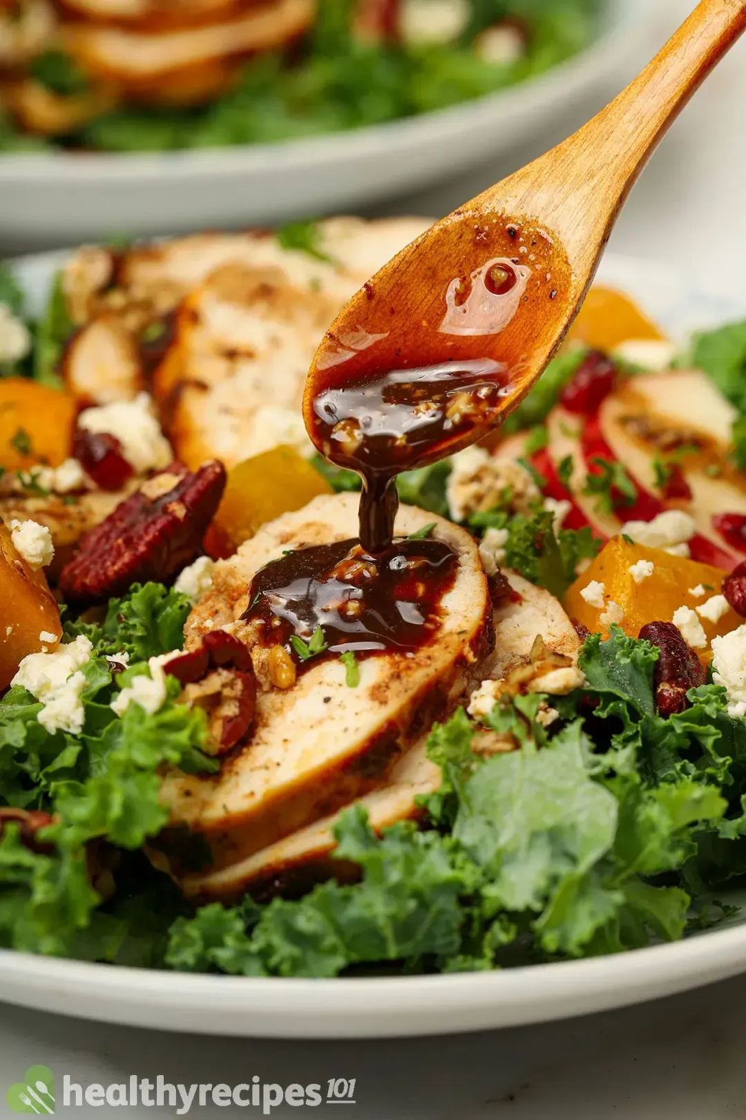 The dressing for harvest salad