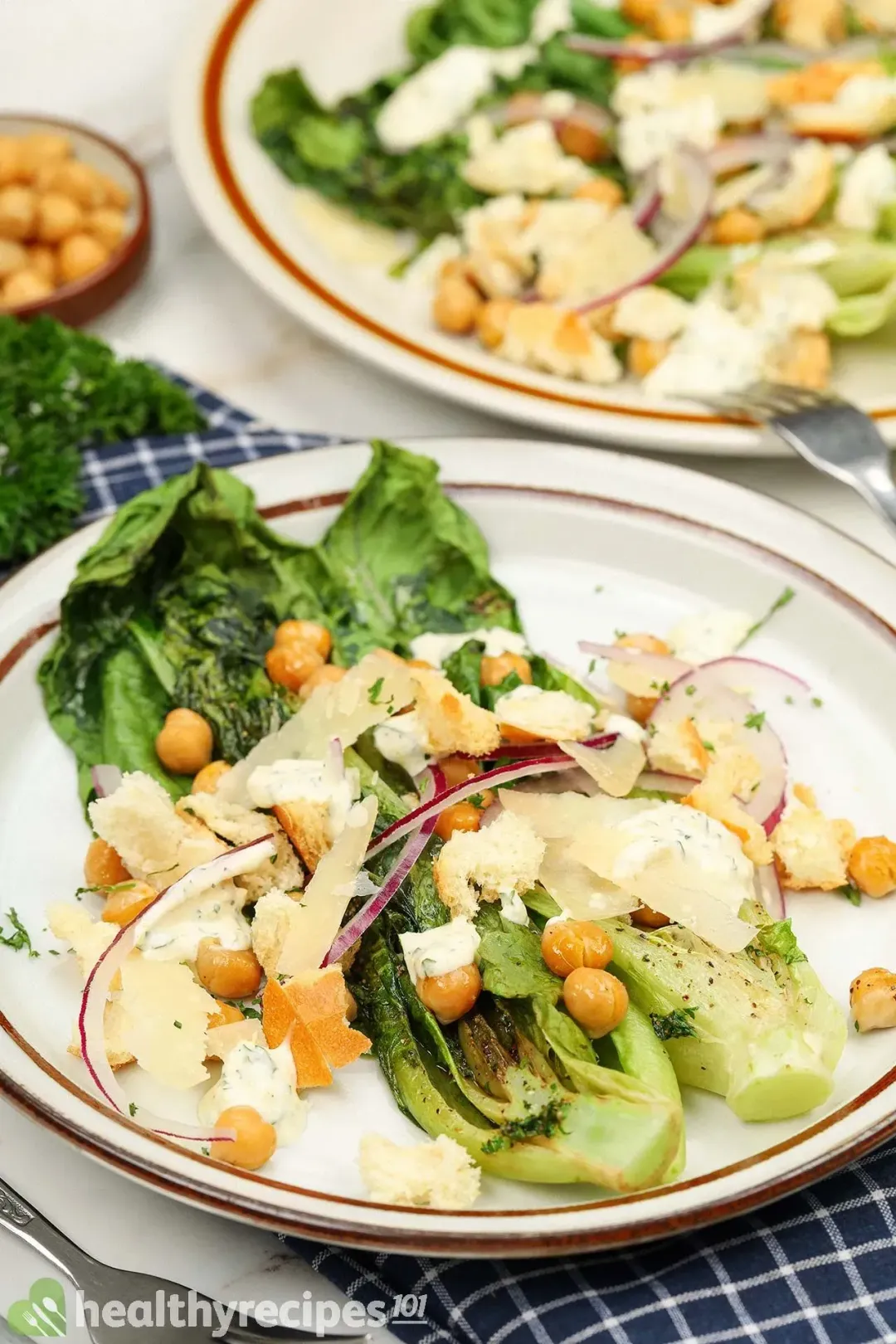 Grilled Romaine Salad Recipe