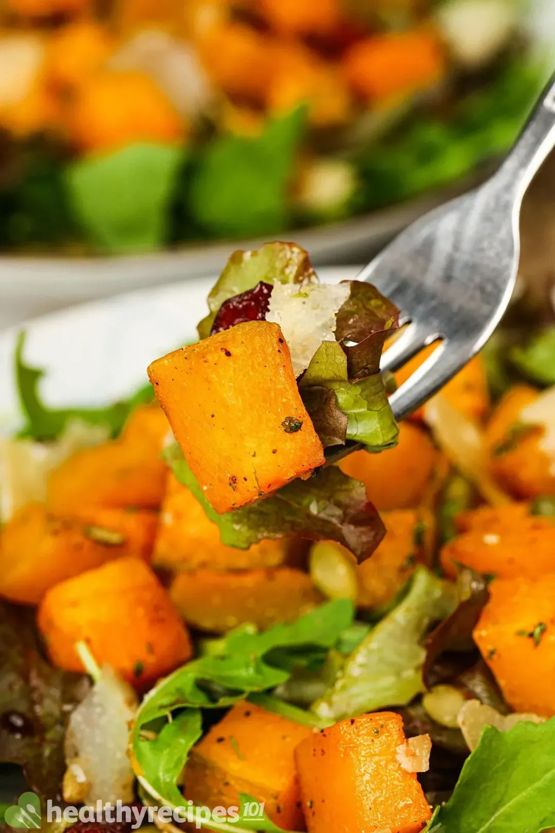 Homemade Butternut Squash salad recipe