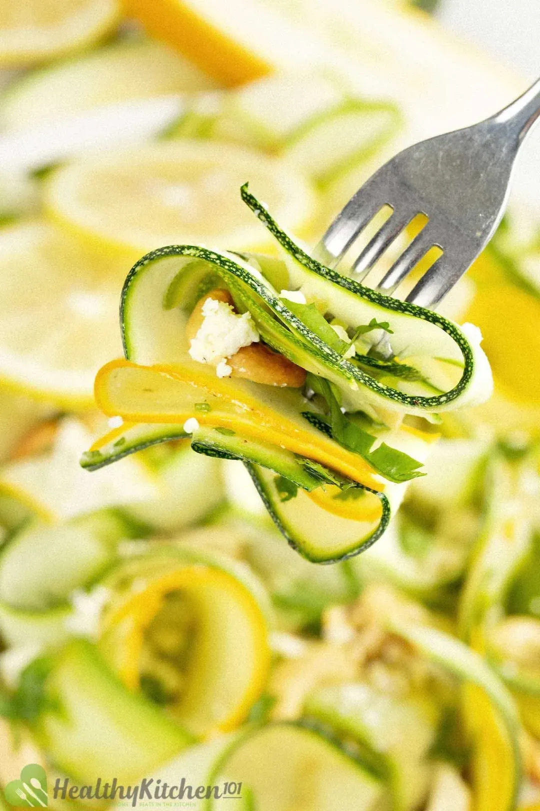 homemade zucchini salad