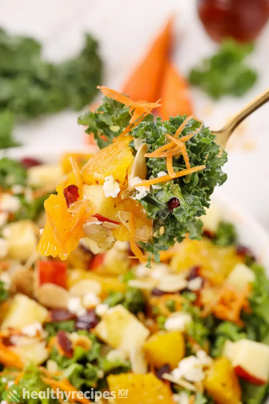 how to prepare kale for kale salad