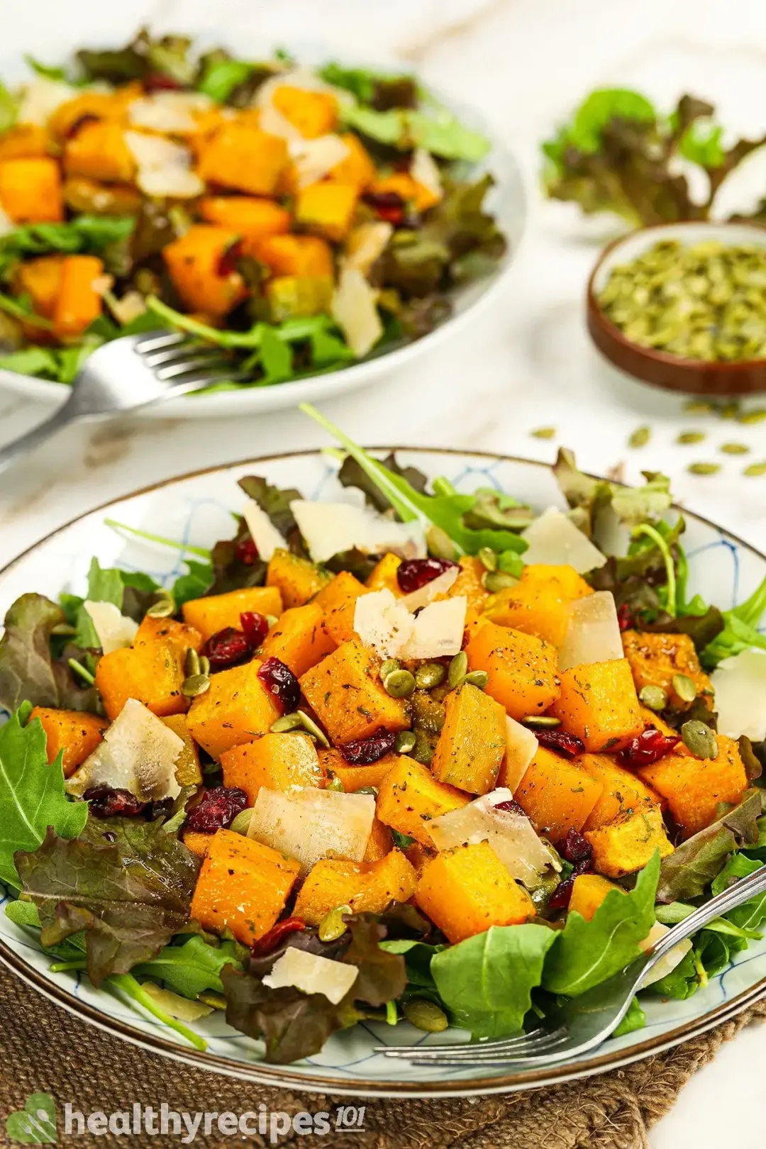 How to Store Leftovers Butternut Squash Salad