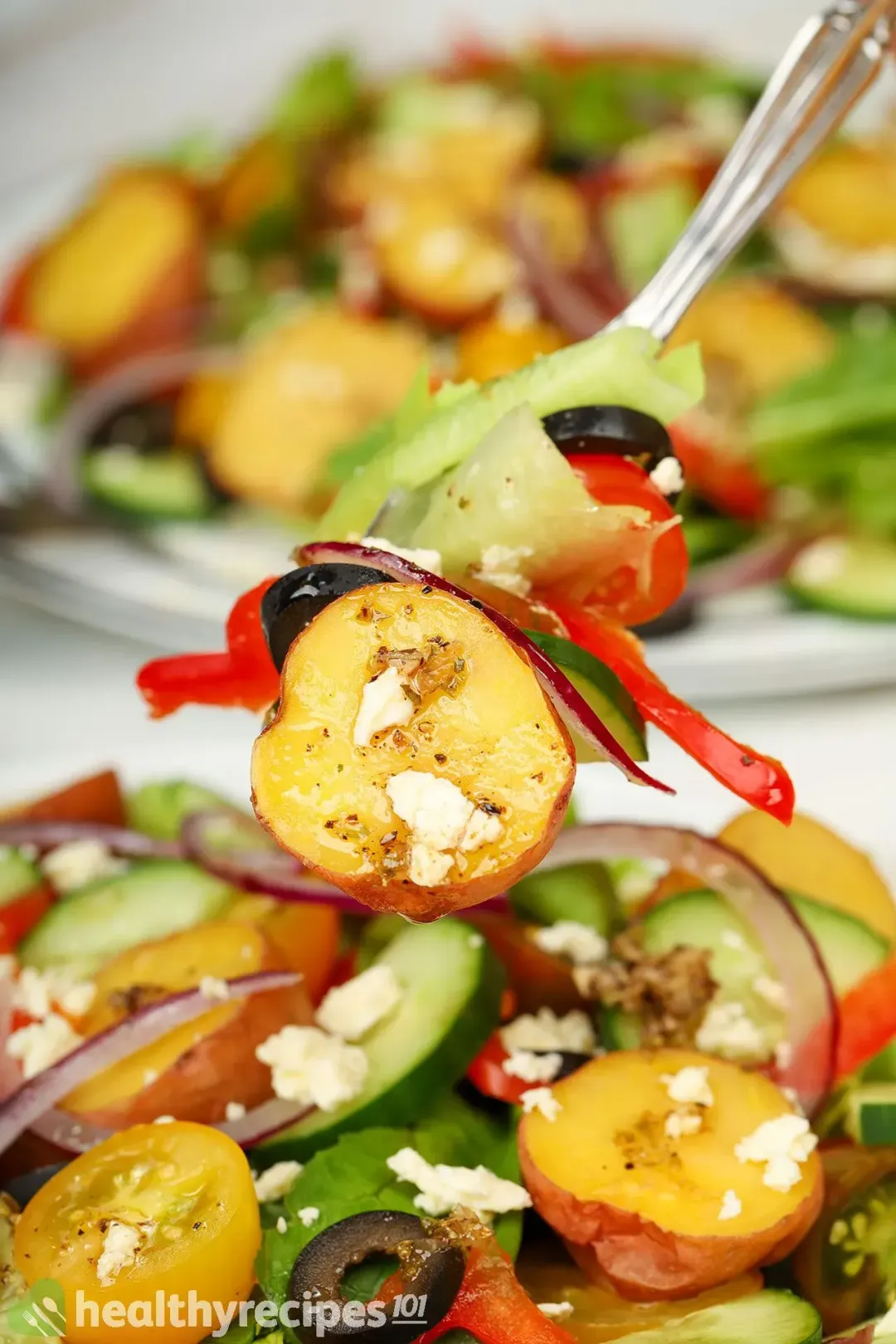 Is Potato Greek Salad Healthy