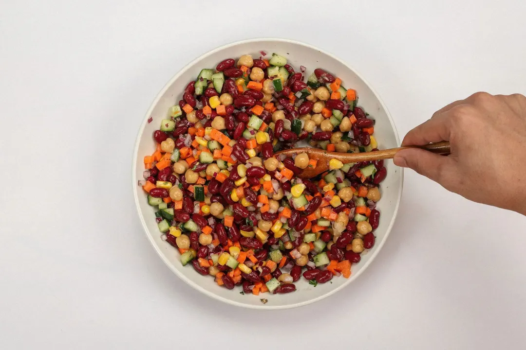 step 1 How to make Kidney Bean Salad