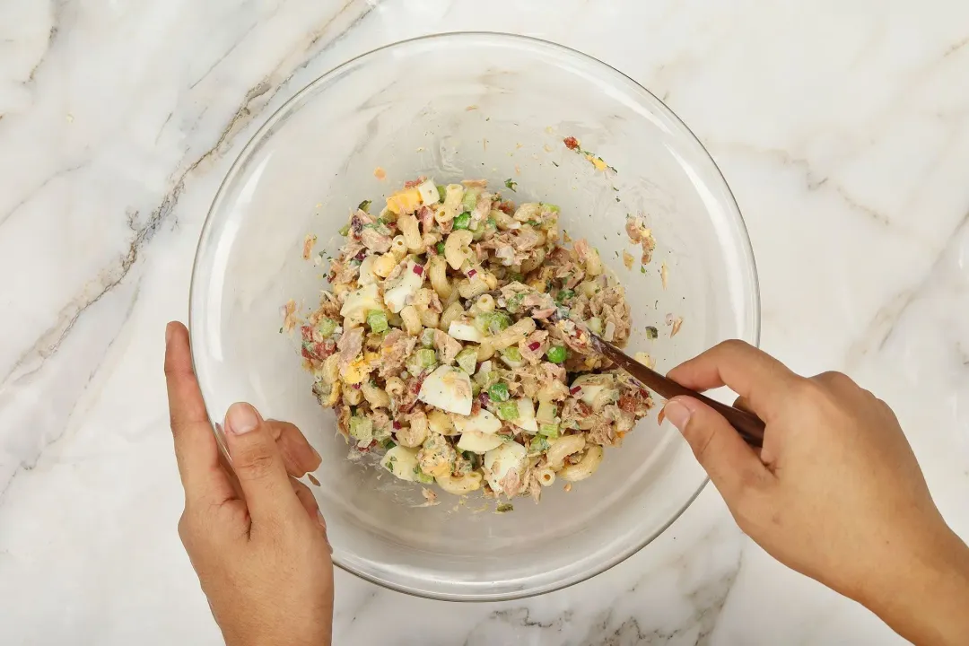 step 1 How to Make Tuna Macaroni Salad