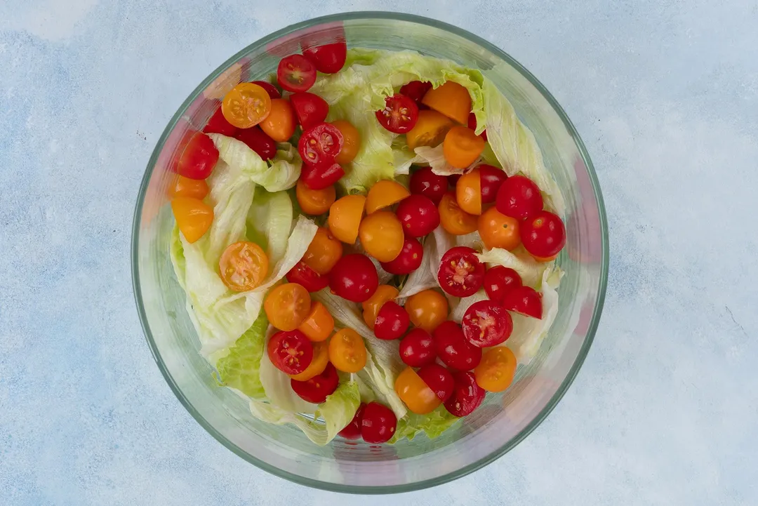 Seven Layer Salad step 1