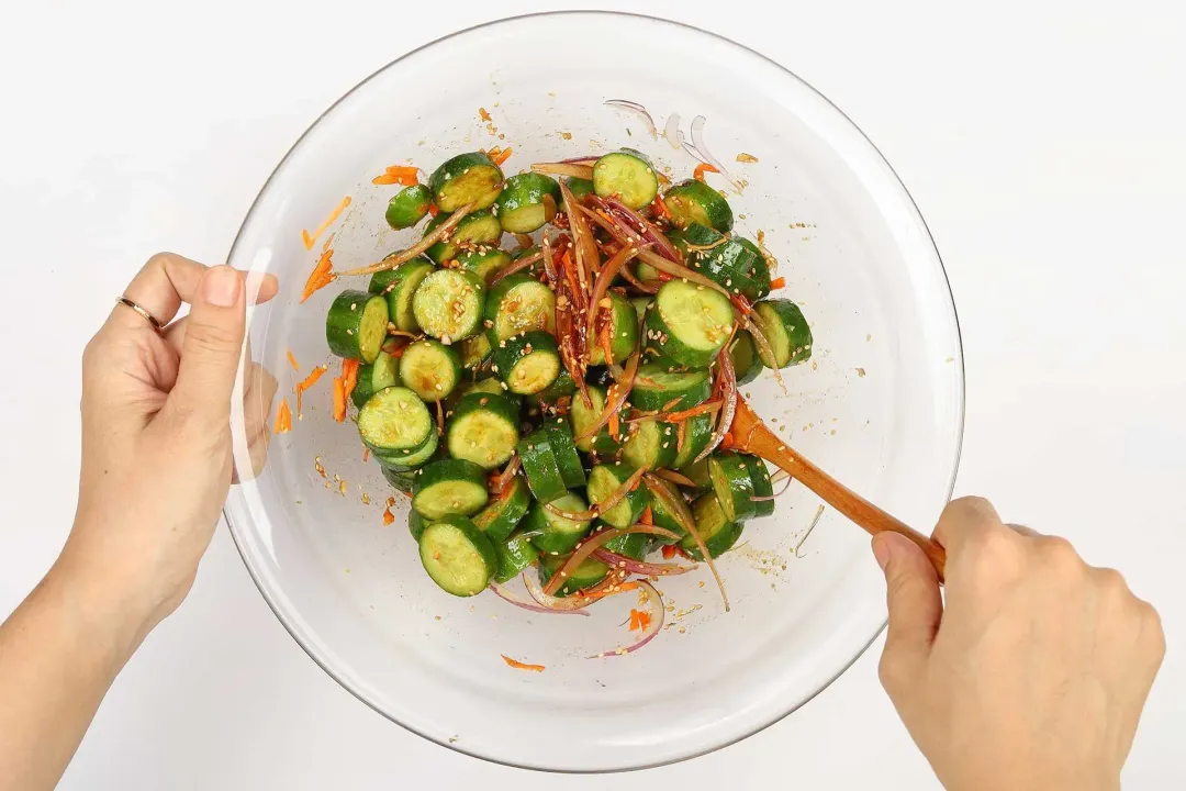 step 2 How to Make Asian Cucumber Salad