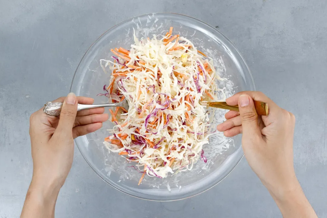 step 2 how to make coleslaw