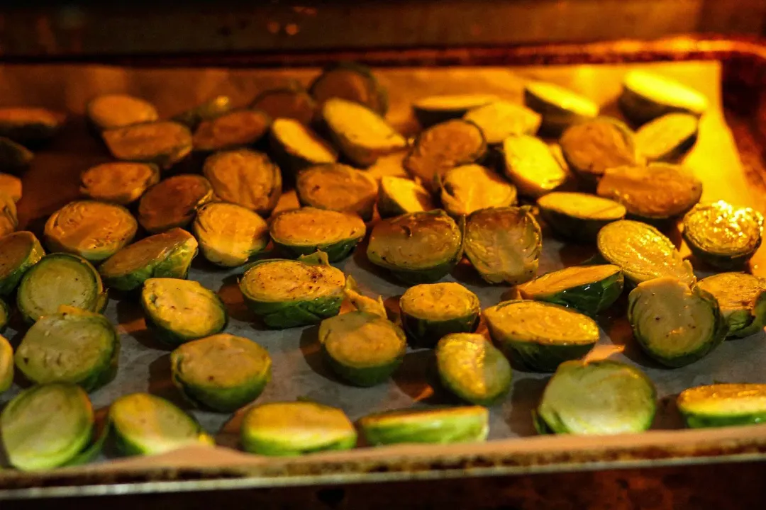 step 2 How to Make Grilled Brussels Sprout Salad