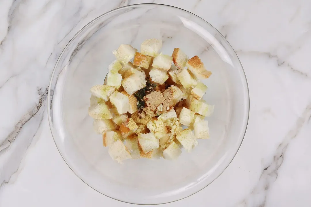 step 2 How to Make Panzanella Salad