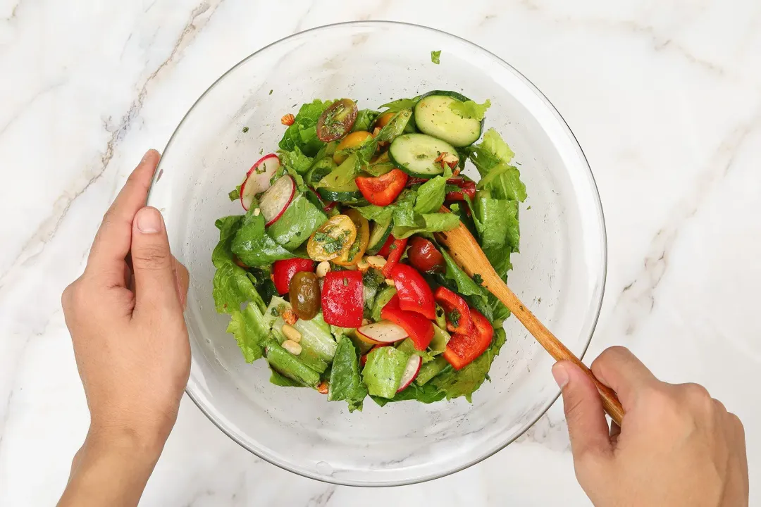 step 2 How to Make Romaine Salad