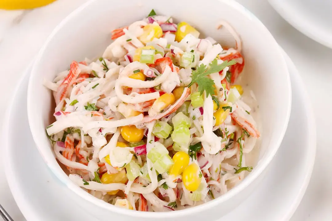 step 3 how to make crab salad