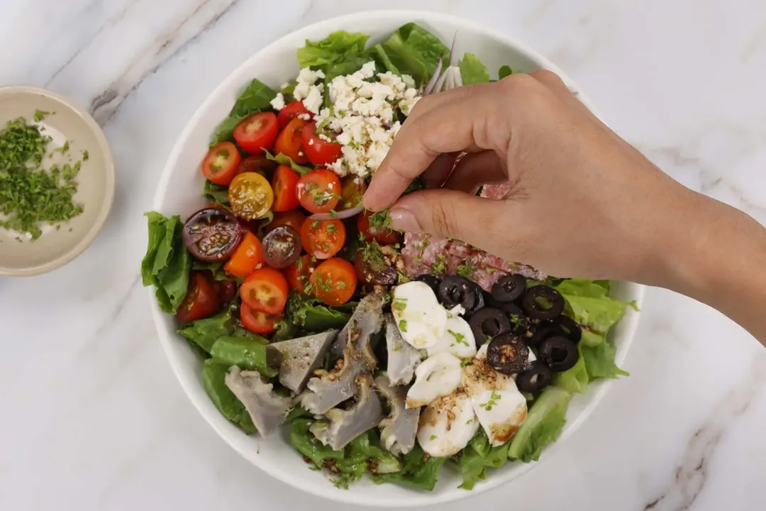 step 4 How to Make Antipasto Salad