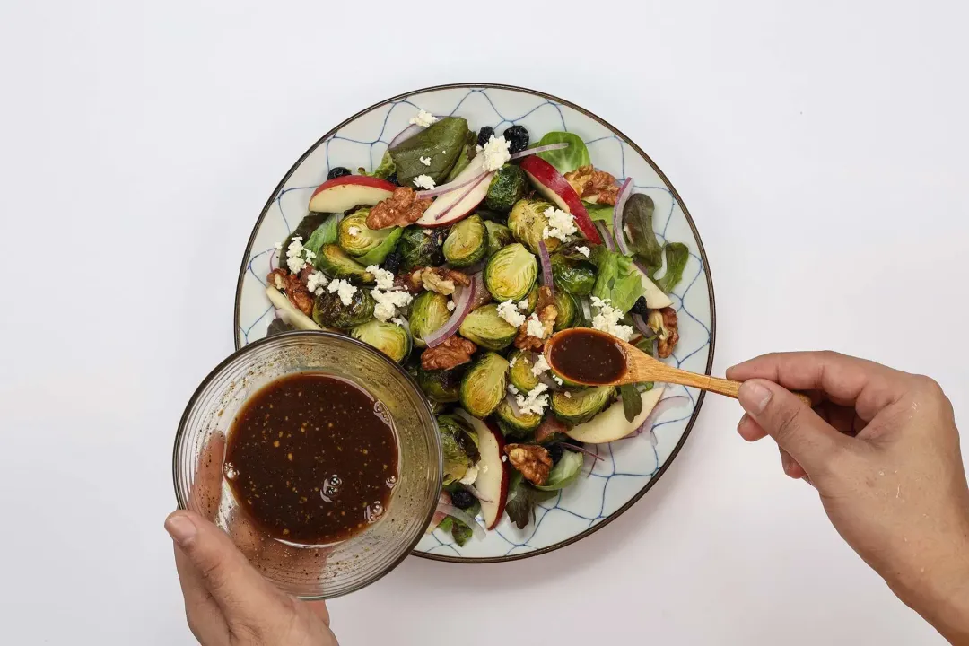 step 4 How to Make Grilled Brussels Sprout Salad