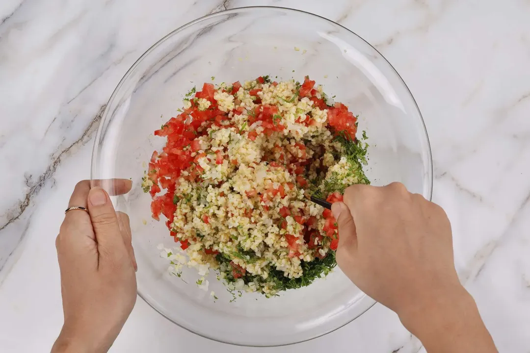 step 4 How to Make Tabbouleh