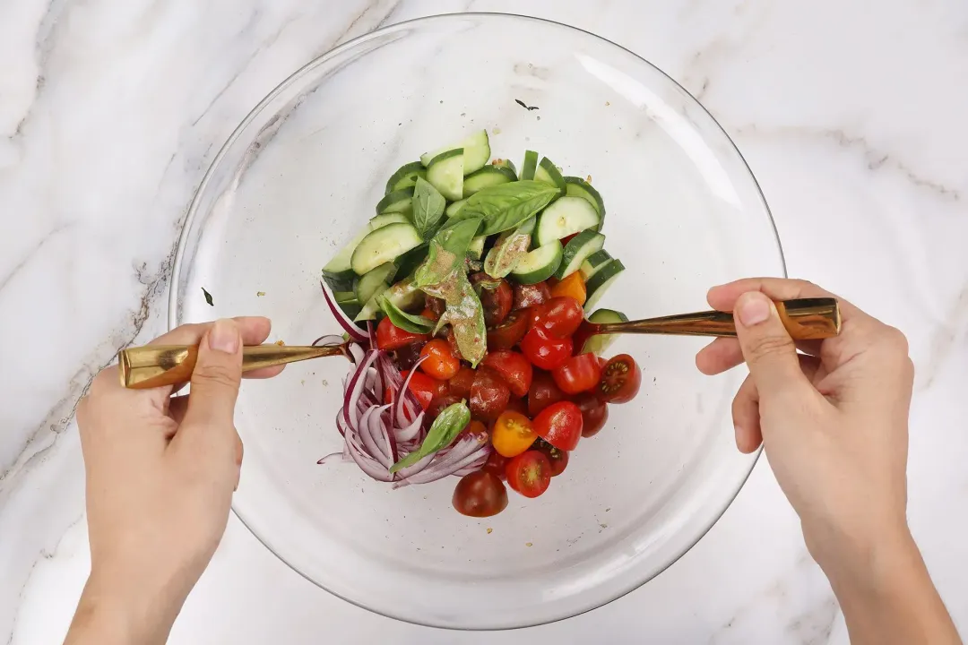 step 5 How to Make Panzanella Salad