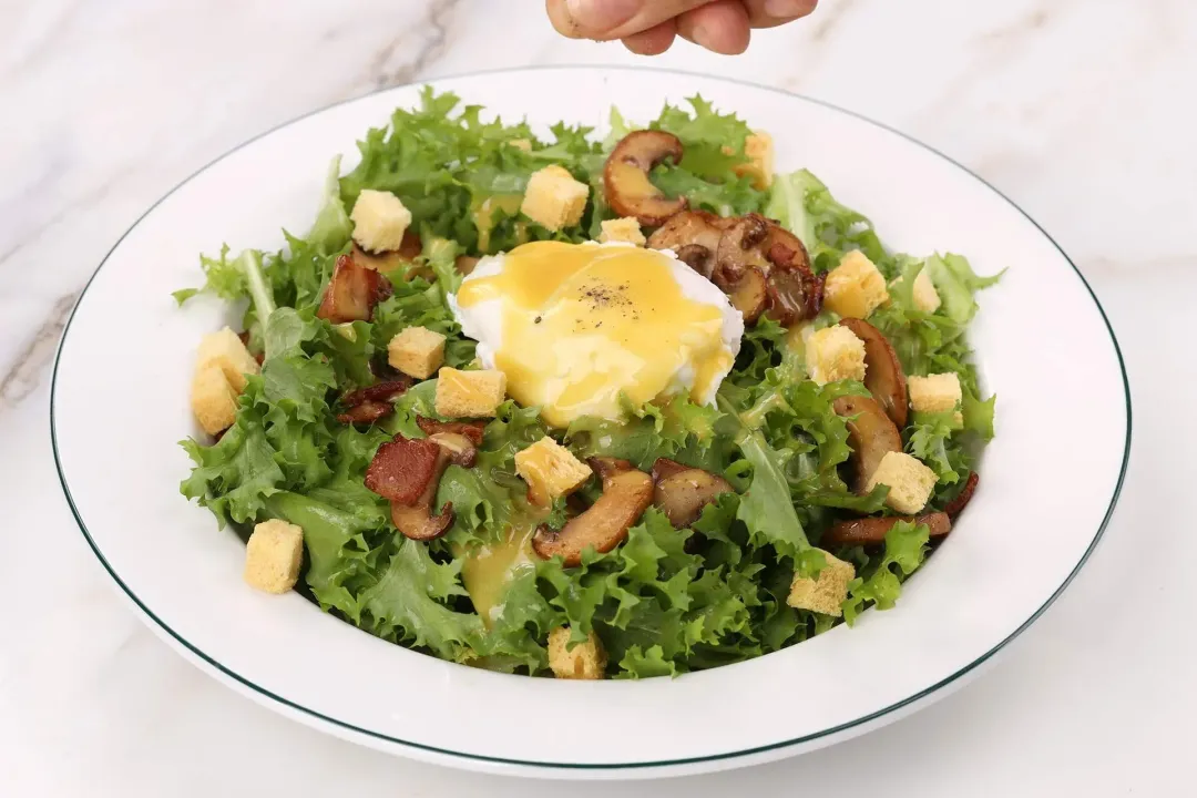 step 6 how to make lyonnaise salad