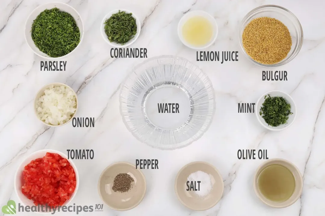 tabbouleh ingredients