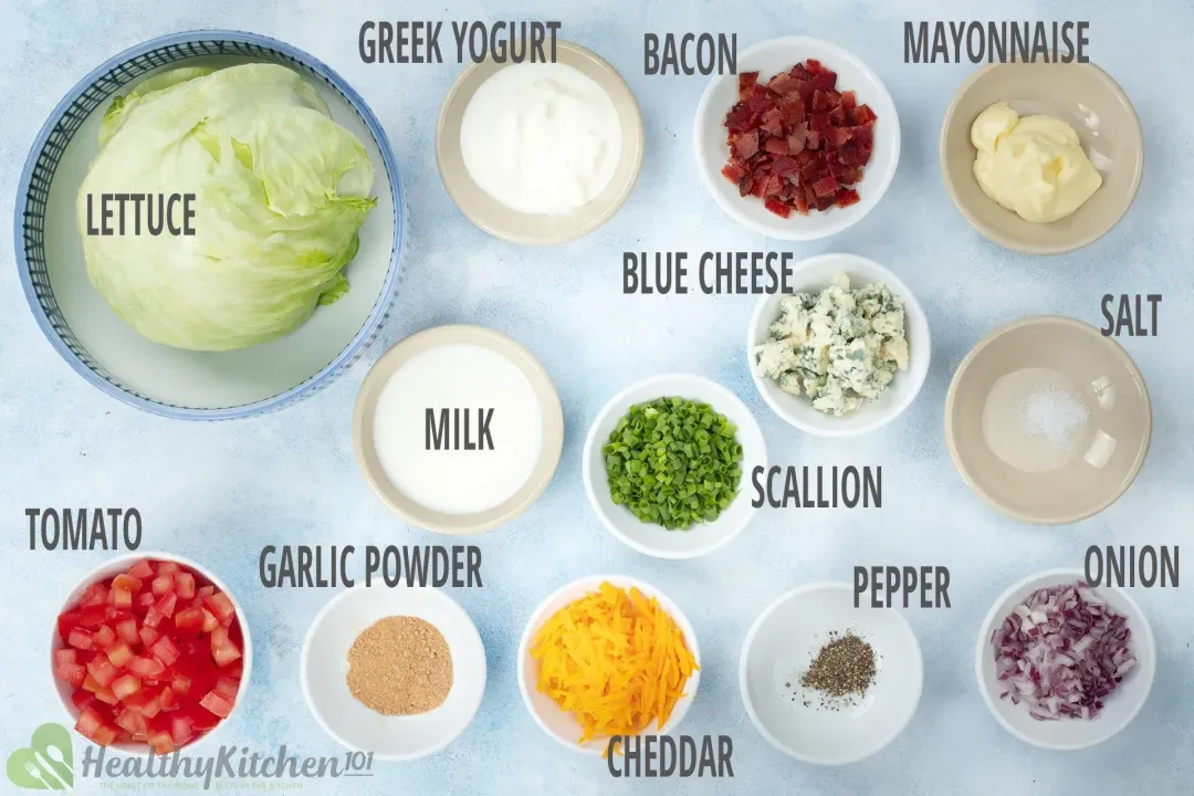 Wedge Salad Ingredients