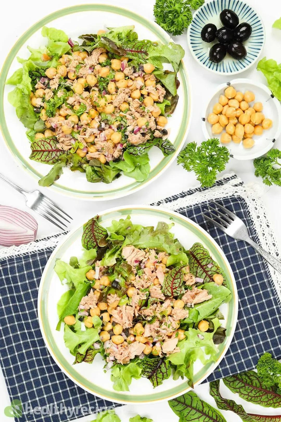 What to Serve Chickpea Tuna Salad With