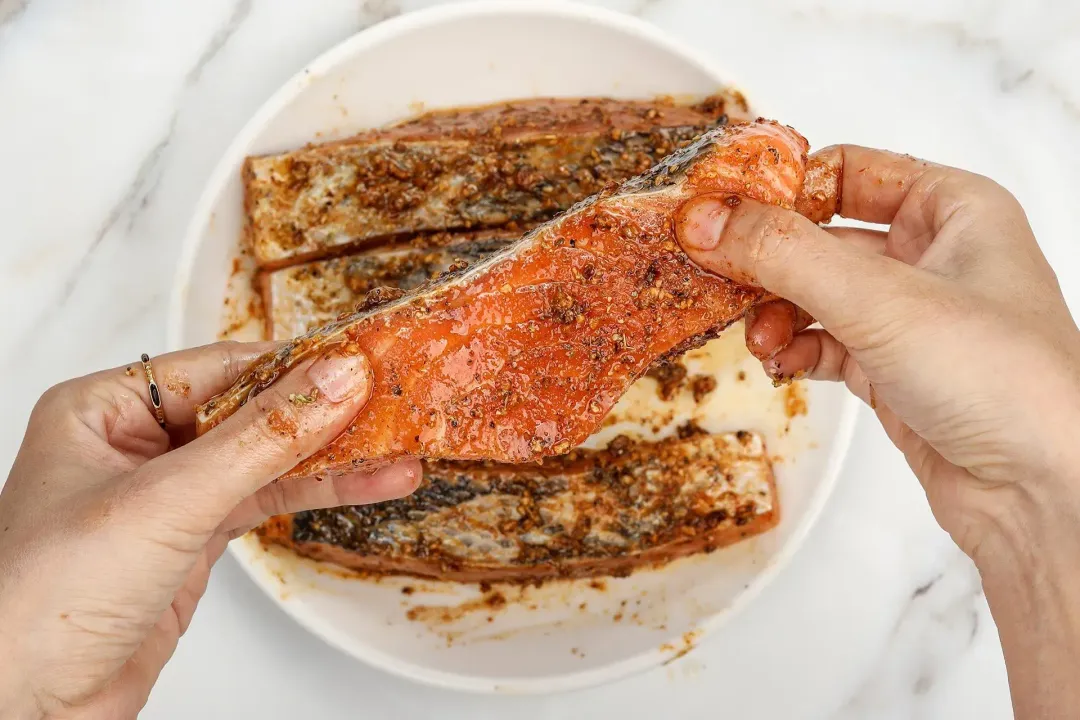 step 2 How to Make Salmon Tacos